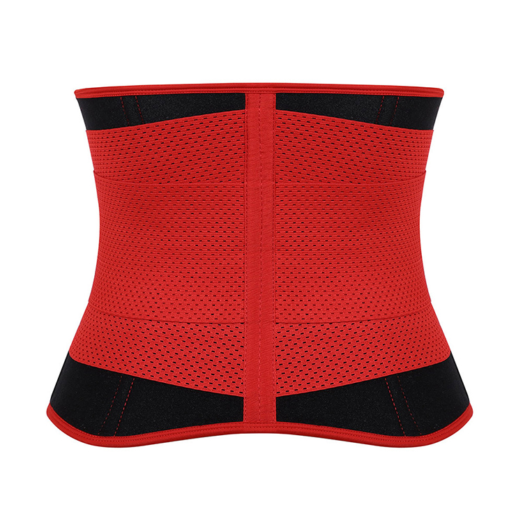 100% Polyester Outer Layer Waist Trainer Shaper for Women 10 Steel Bones Neoprene