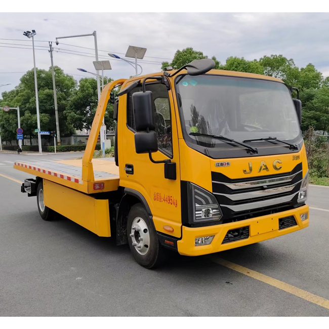 Customized 4x2 JAC 10Tons Tow Trucks Wrecker Truck for 11 Tons Farm Machinery