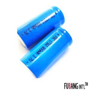 China Special Shaped Single LFP Battery Cells 17360 3.7 V 800mah Battery For Car Models wholesale