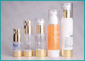 China Plastic Airless Pump Cosmetic Packaging , Various Volumes Foundation Pump Bottle wholesale