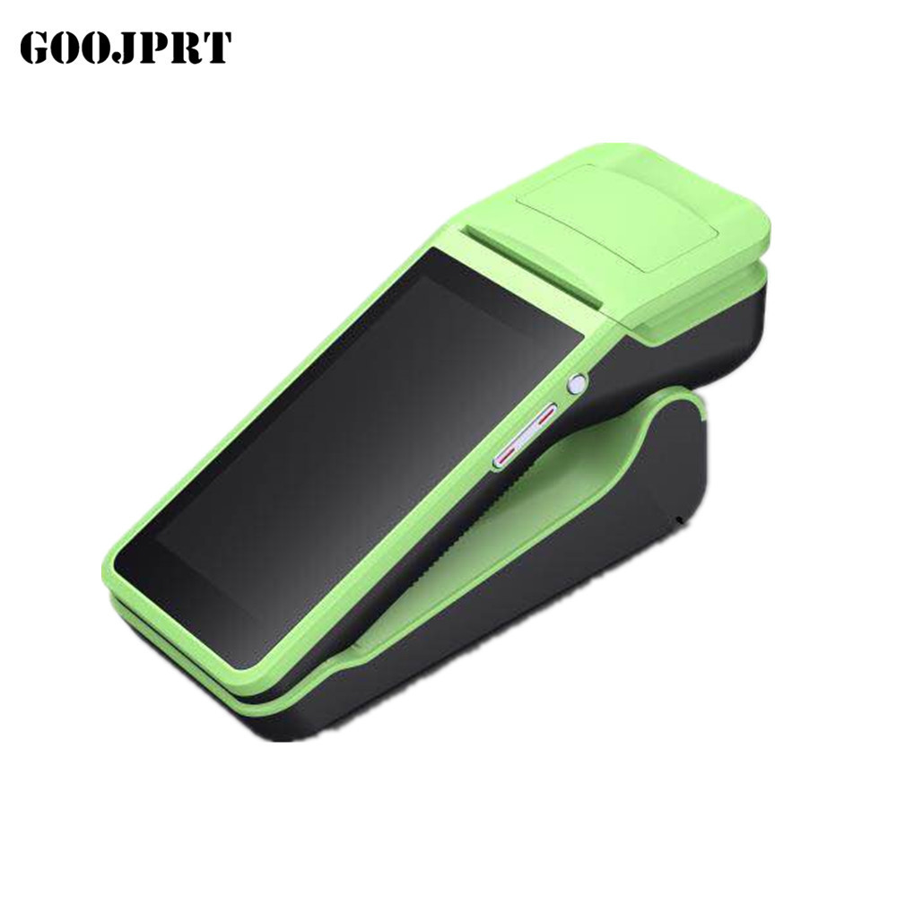 Wireless Bluetooth Pos Thermal Printer 58mm Paper Width 1D Barcode Scan Supports