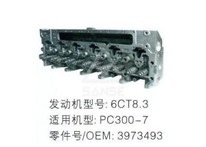 China Excavator PC300-7 Diesel Engine Parts 6CT8.3 Diesel Cylinder Block 3973493 / 3971411 wholesale