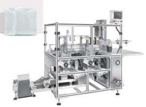 China Beauty Facial Mask Folding Filling Machine 1.2Kw 40 Bags / Min Spun Nonwoven wholesale