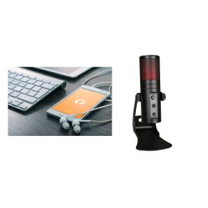 China Lightweight 5V USB 2.0 Karaoke Singing Mic 170mmx47.5mm wholesale