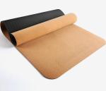183x65x0.7cm Custom Cork Yoga Mat Eco Friendly Extra Thickened Widen