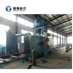 Through Type Pipe Steel Shot Blasting Equipment 8 Heads