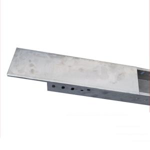 China 50mm Galvanized Lightweight Metal Cable Tray With Cover / Perforated Cable Tray wholesale
