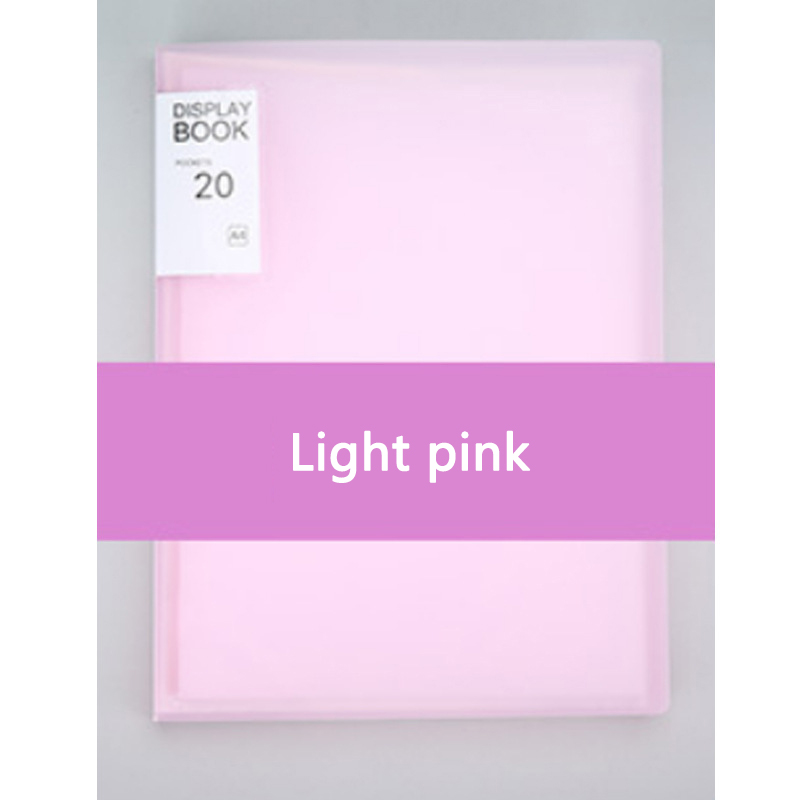 A4 Multi-layer Loose Leaf Student Test Paper File Folder for Office Stationery Supplies