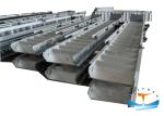 Steel Marine Boat Ladders 4-21m Length ISO5488 Certificated For Disembarking