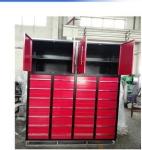 High Texture Grain Powder Spray Surface Treatment Steel Tool Storage Cabinet for