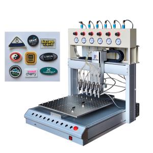 China 3d Rubber Patch Pvc Label Dispensing Machine Full Automatic wholesale