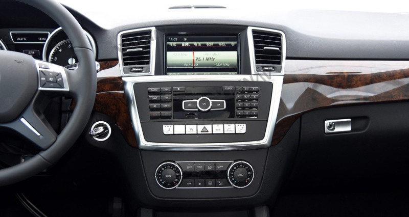 1920x1080 Tesla Style Android Head Unit For Mercedes Benz ML350