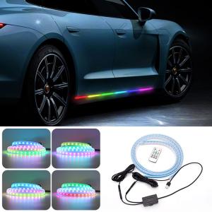China Colorful Atmosphere Lamp Car Door Streamer Strip Light IP65 wholesale