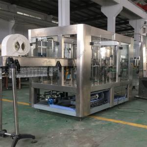 China PLC MMI Control Mineral Water Bottling Machine , Drinking Water Filling Machine wholesale