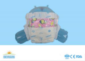 China Breathable Safest Custom Baby Diapers Chemical Free With Magic Tape wholesale
