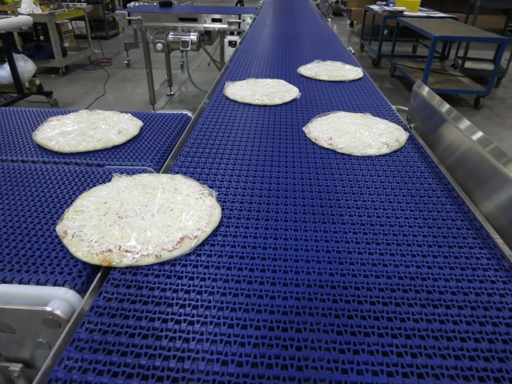 POM Modular Plastic Chain Conveyor Belt 380V Heat Resistant