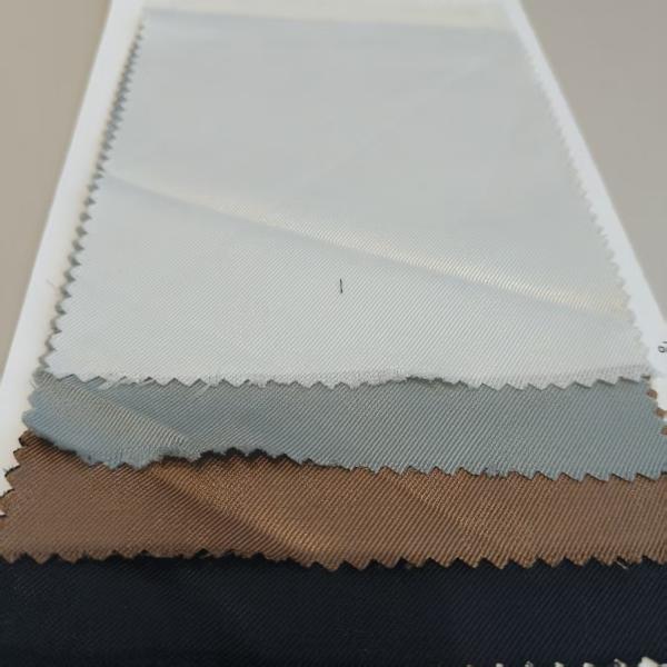 170GSM Polyester Clothing Fabric 64% Polyester 36% Tencel Dress Shirt Fabrics Comfortable Texture