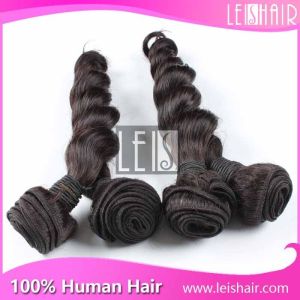 China New fashion malaysian hair loose wave hair wholesale