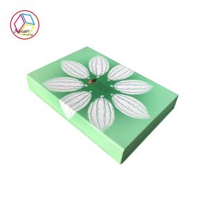 China Flower Style Empty Chocolate Gift Boxes / Empty Christmas Chocolate Boxes wholesale