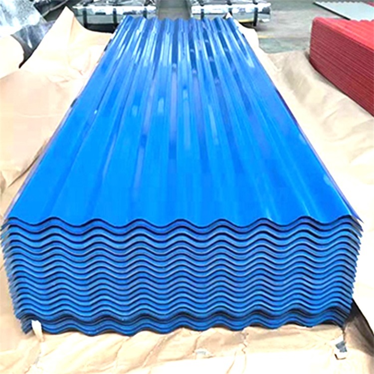 SGCH Color Coated Corrugated Sheets PE Coated galvanised steel roofing sheets