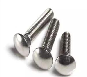 China Din603 Square Neck Bolts Carriage Screw Half Round Head Screws wholesale