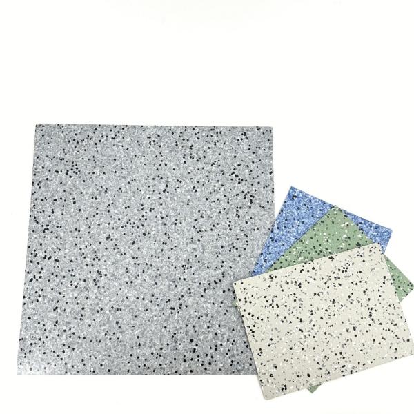 Conductive PVC Floor Tile Vinyl Anti-static Multiple Color PVC ESD Flooring Tile For Cleanroom