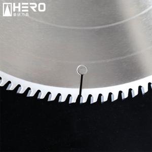 China Low Friction Aluminum Cutting Circular Saw Blade Reasonable Tooth Shape wholesale