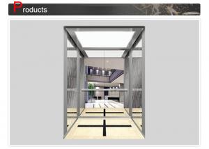 China Professional PVC Floor Elevator Cabin Decoration / Elevator Cab Interiors SN-CAB-1243 on sale