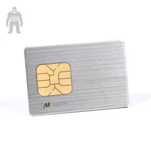 China Luxury Personal Trainer Aluminum Business Cards Extrusion Metal Logo Included wholesale