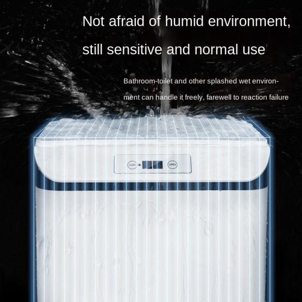 Fire Embedded Smart Trash Can Stainless Steel Smart Garbage Bin