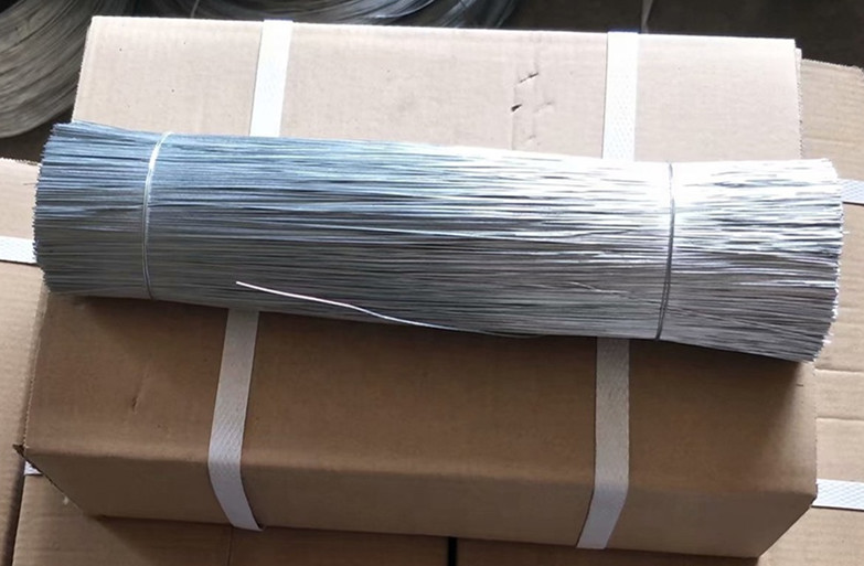 Straight Baling Cut Galvanized Iron Wire Binding 0.2mm