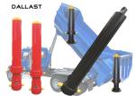 Stainless Dump Single Acting Hydraulic Ram Trailer Pressure ISO 9001 Certificati