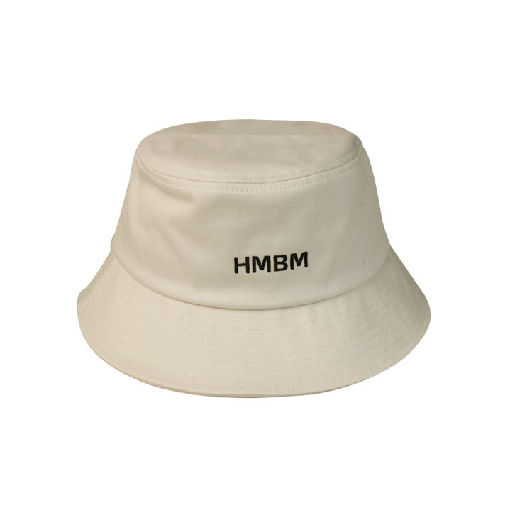 Upf 50+ Wide Brim Breathable Mesh Bucket Hat Polyester / Cotton Material