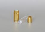 plastic shell 10ml Glod Black Mini Aluminum Pill Bottle