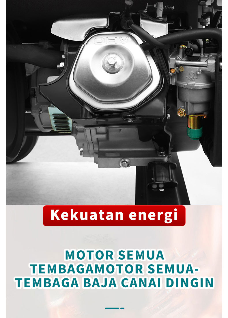 Brand New Gas Powered Dc Generator 5kw Mini Gasoline Generator