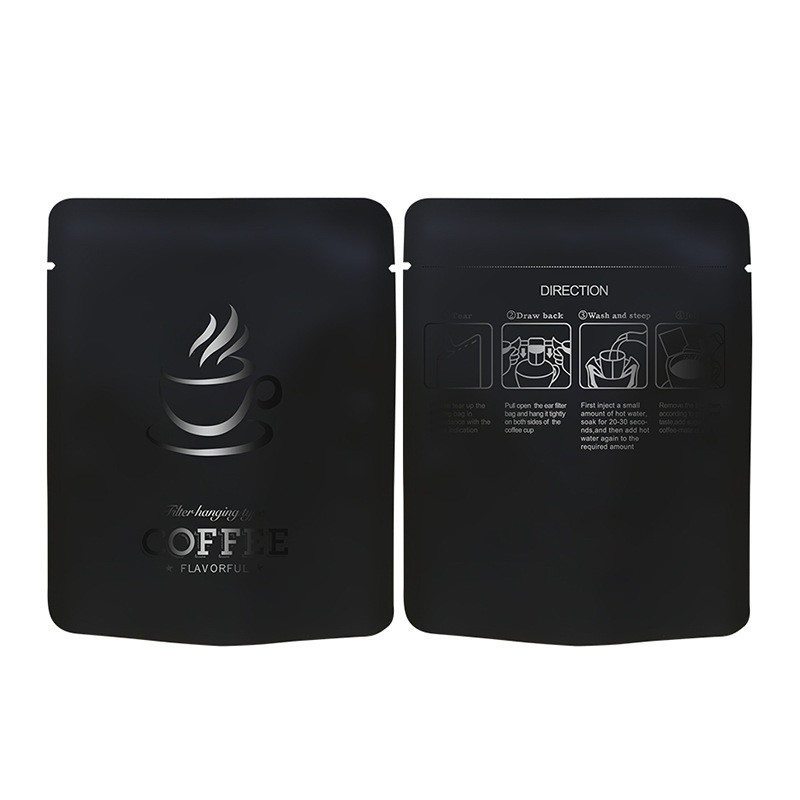 Stand up Drip Hanging Ear Coffee Packaging Bag Powder Filter Pouch