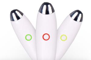China Ultrasonic Eye Massage For Dark Circles , Anti Wrinkle Face And Eye Massager wholesale