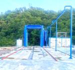 2150*4680*5510mm Mobile Automatic Bus And Truck Wash Machine