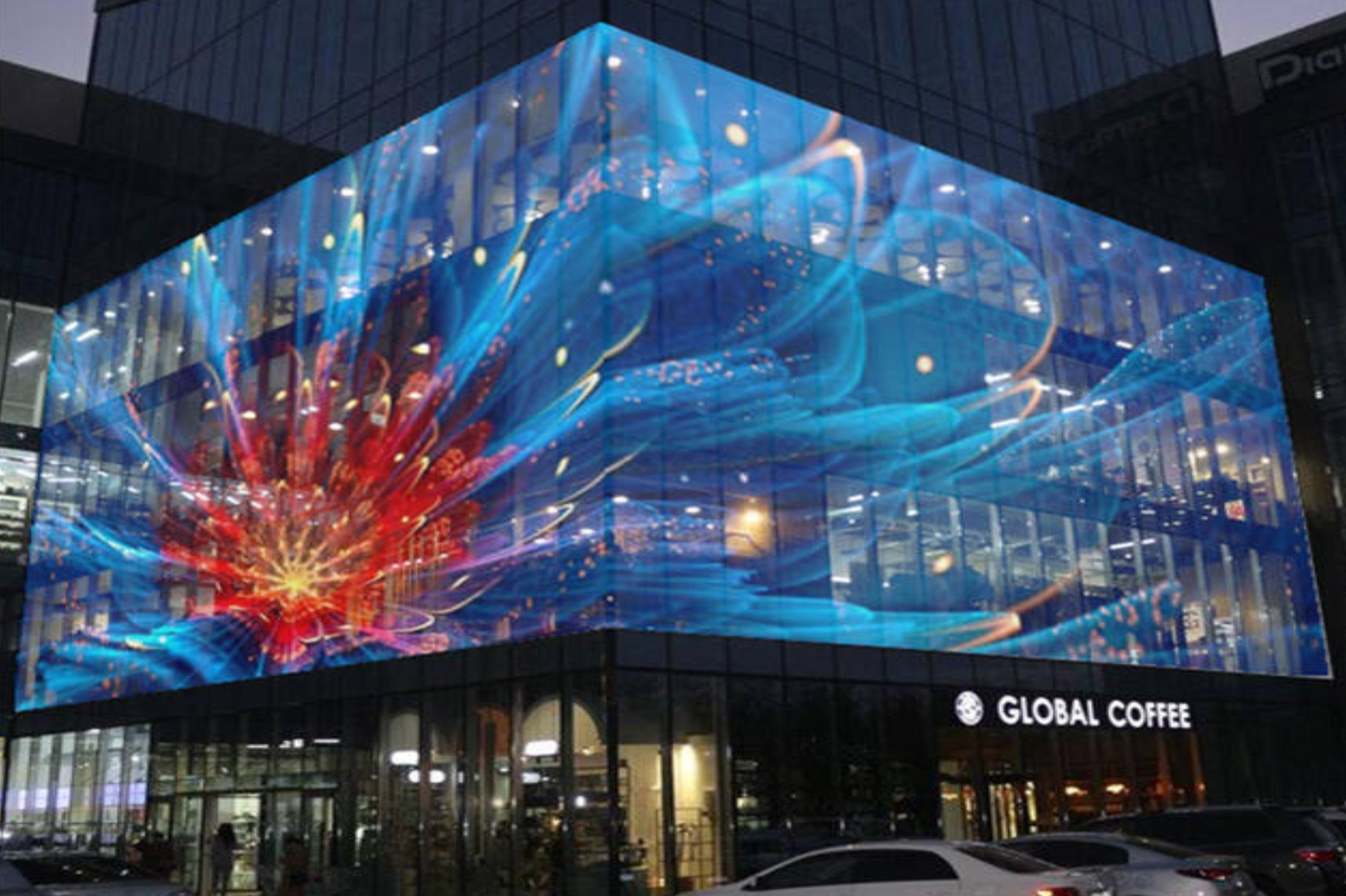 P3.91 P10.4mm Outdoor Mesh LED Didsplay Screen For Rental / Concert Launch Event