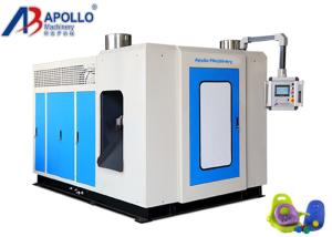 China HDPE Bottle Blow Molding Machine 2000ml Laundry Detergent Blue Double Station wholesale