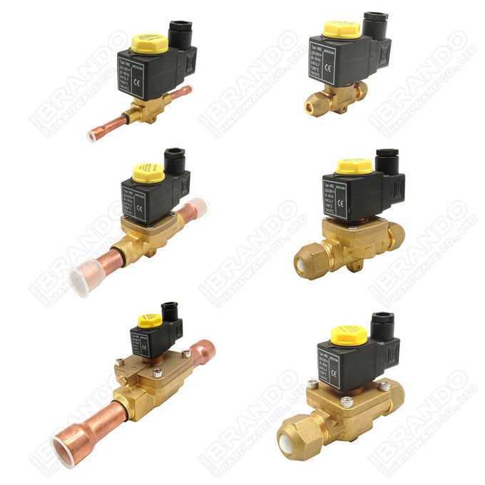 EVR 20 032F1240 7/8'' Danfoss Type Liquid Solenoid Valve For Refrigeration