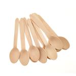Sustainable Eco Friendly Biodegradable Wooden Spoons For Ice Cream