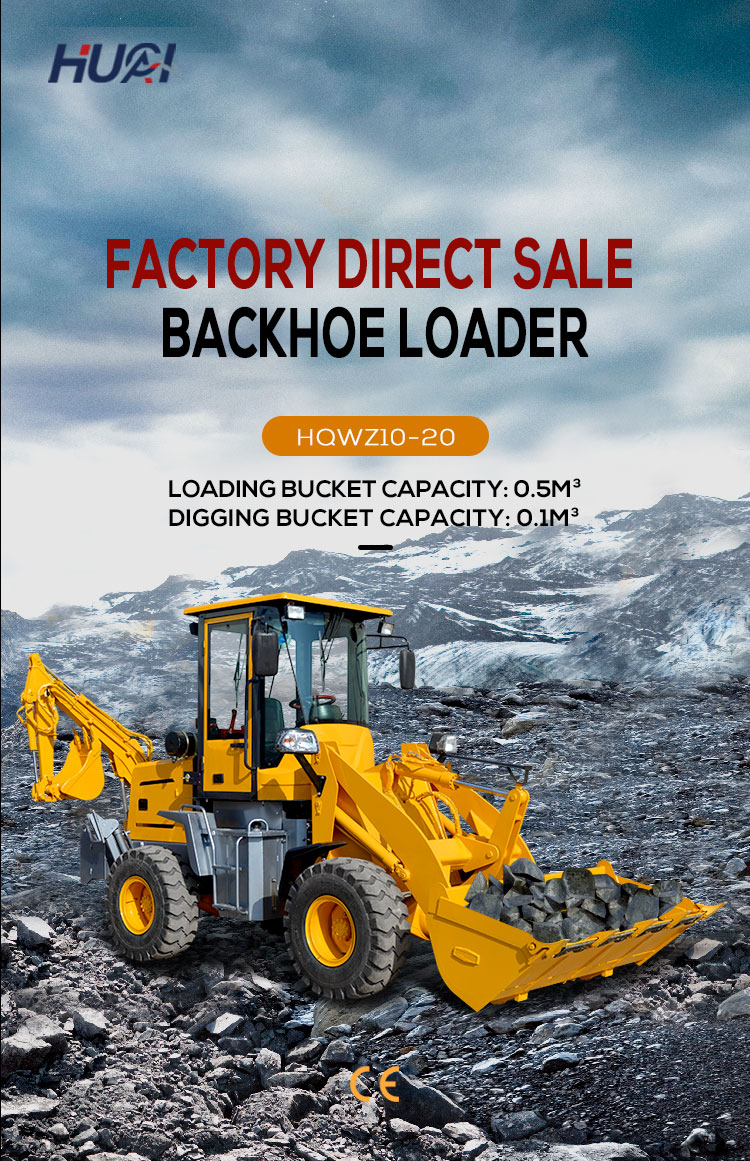 Diesel CE Epa Engine Mini Retroexcavadora Farm Backhoe Excavator Loader 4x4 Backhoe
