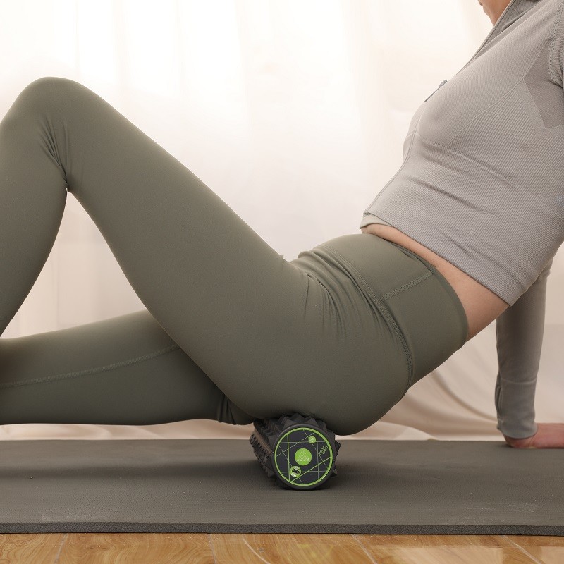 DC5V Vibrating Fitness Roller , 2.0A EVA Yoga Massage Roller