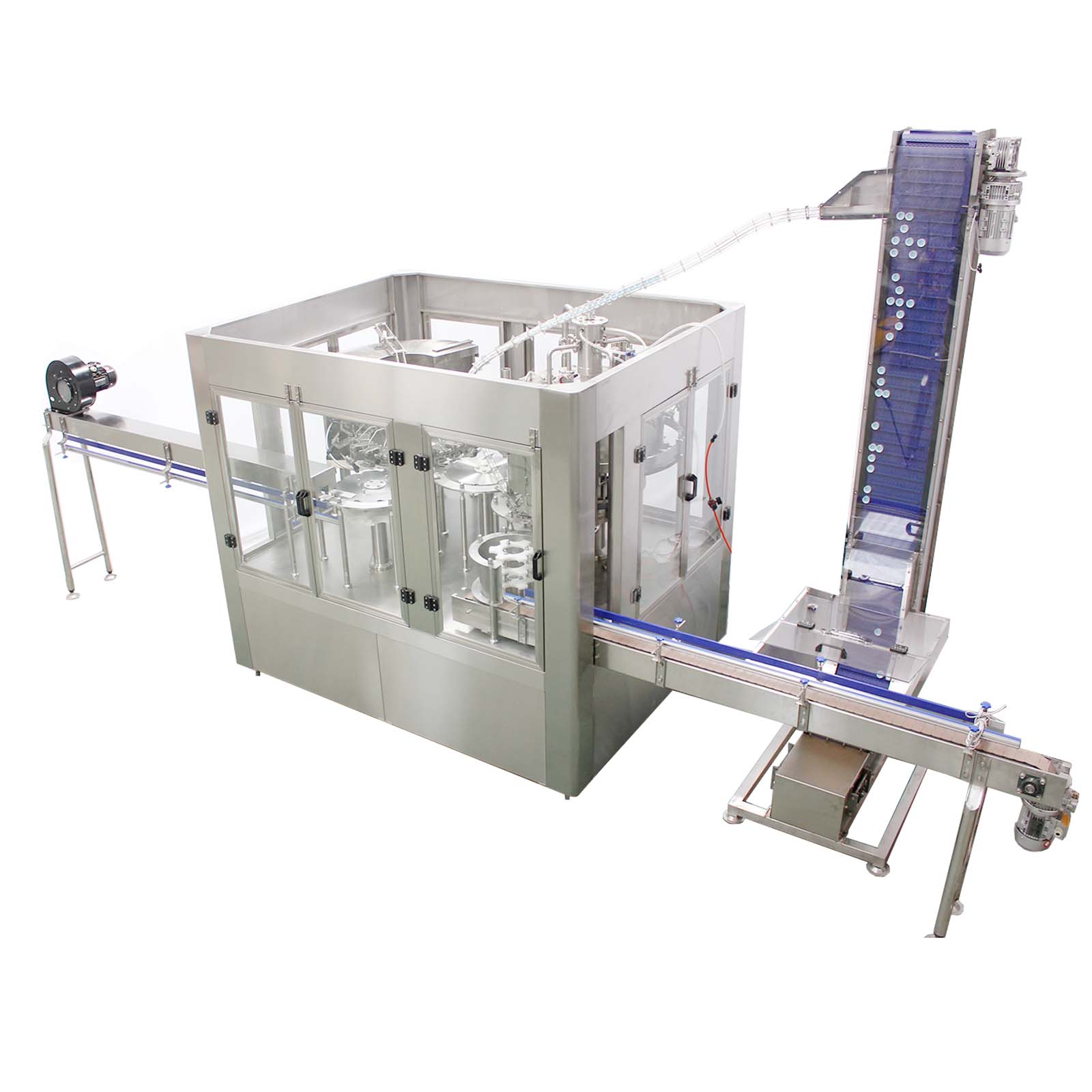 2000BPH Carbonated Soft Drink Filling Machine High Productivity
