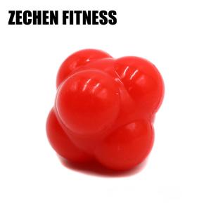 China Hexagonal Rubber Speed Trainers Training Reaction Ball Set 7 Cm Agility Equipment wholesale