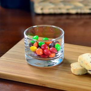 China Round Shape Dessert Wine Glasses Classic Straight Wall Design With Flat Bottom wholesale