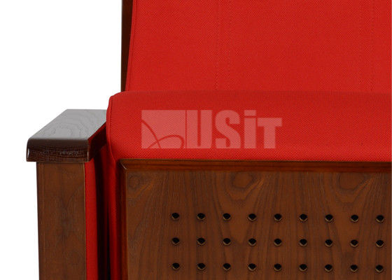 PU Molded Foam Cushion Auditorium Theater Seating With Air Supply Device