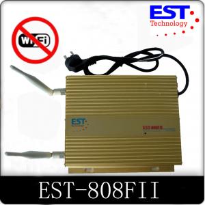 China 30dBm Wifi / Blue Tooth / Wireless Video Jammer EST-808FII With 2 Antenna wholesale