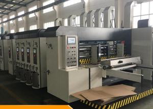 China Alloy Grinding Gear Leading Edge Feeding Printer Slotter Die Cutter 200pcs/Min wholesale